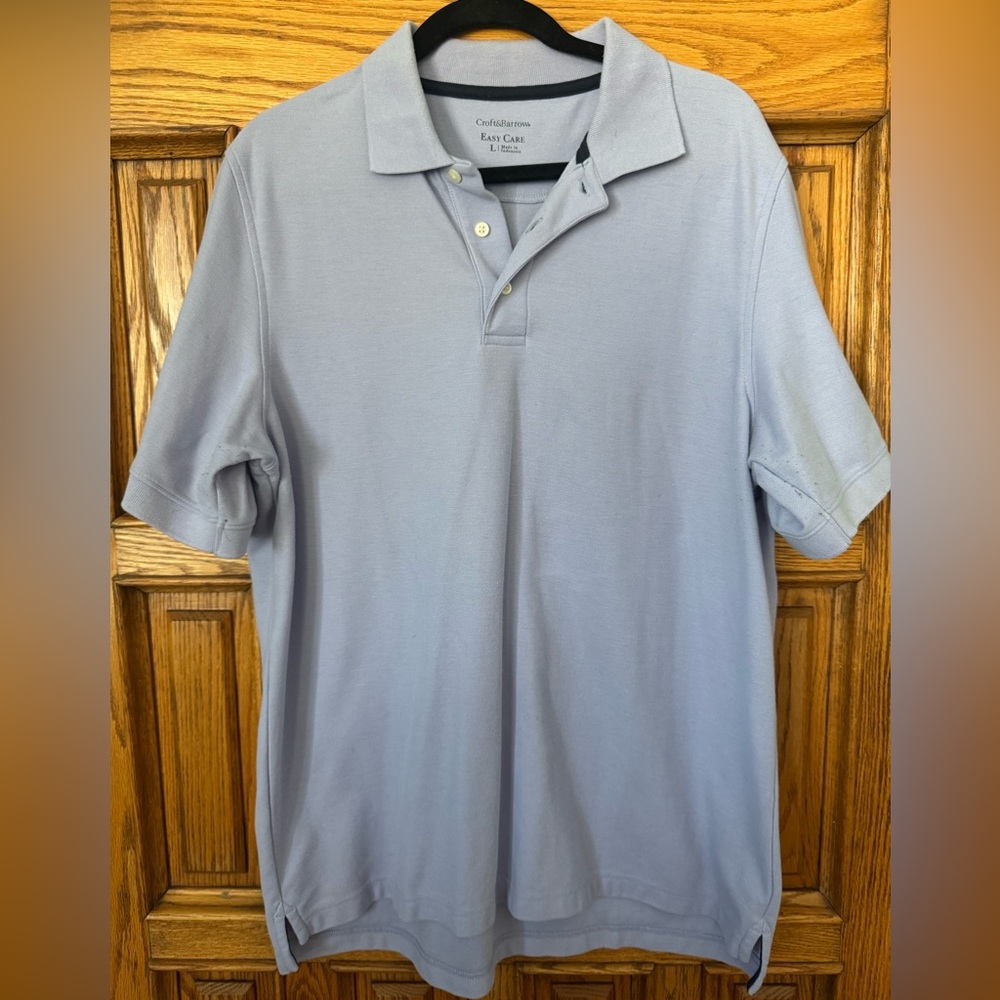 Croft & Barrow Men's Lavender Polo Shirt